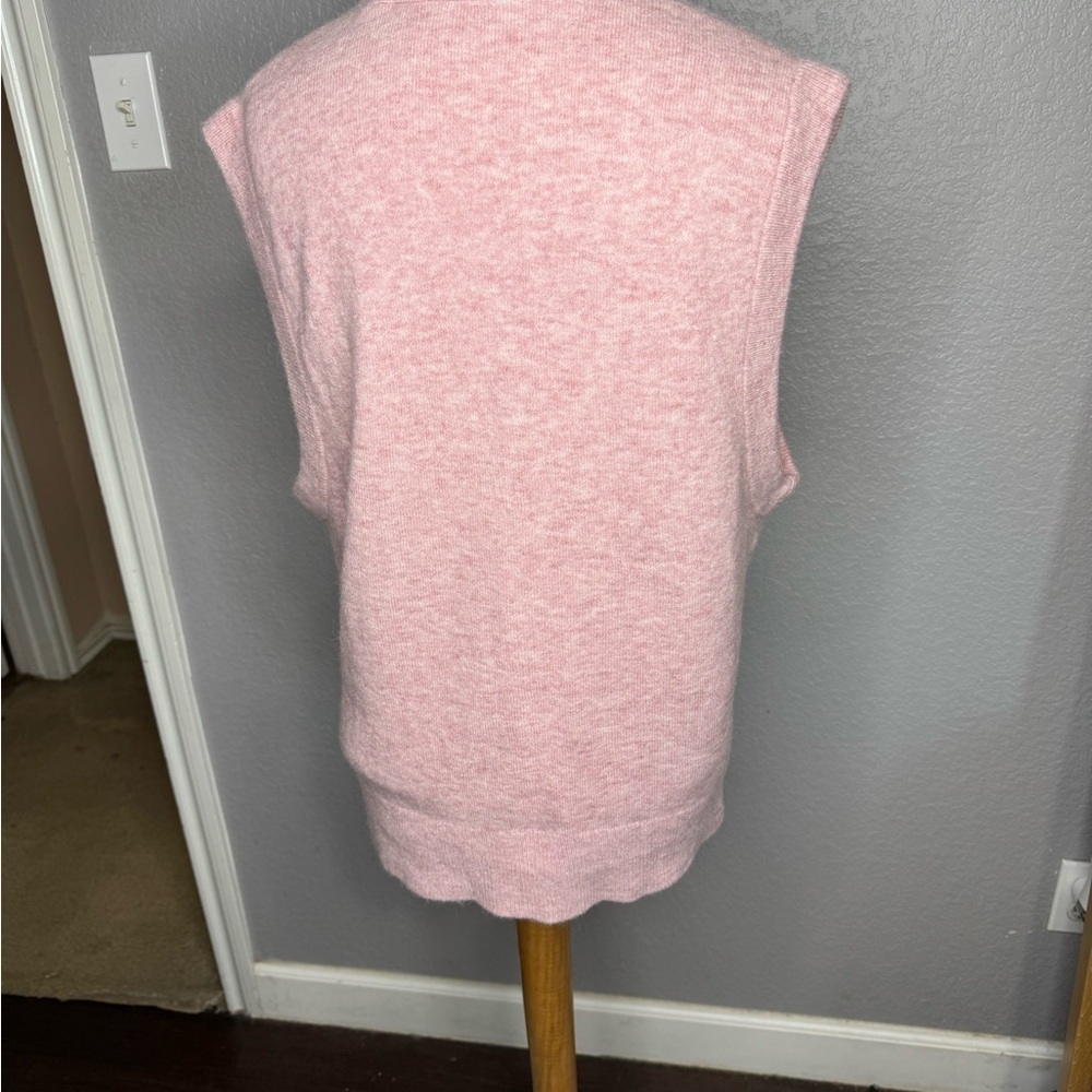 Pink‎ Button-Up Vest - Picture 3 of 5